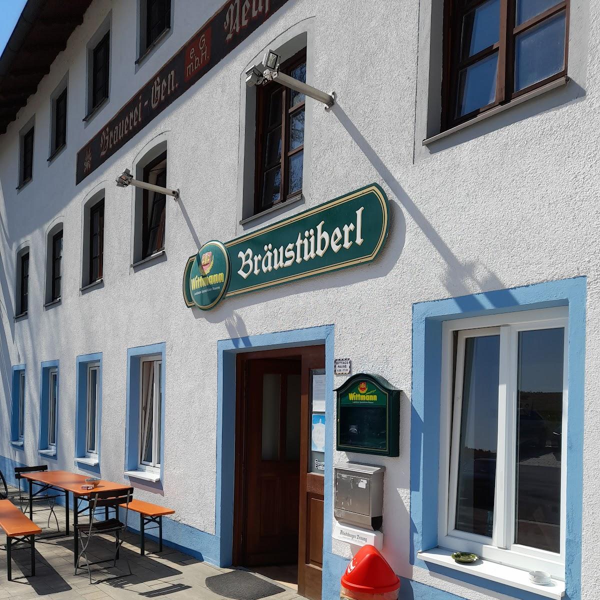Restaurant "Bräustüberl" in Neufraunhofen