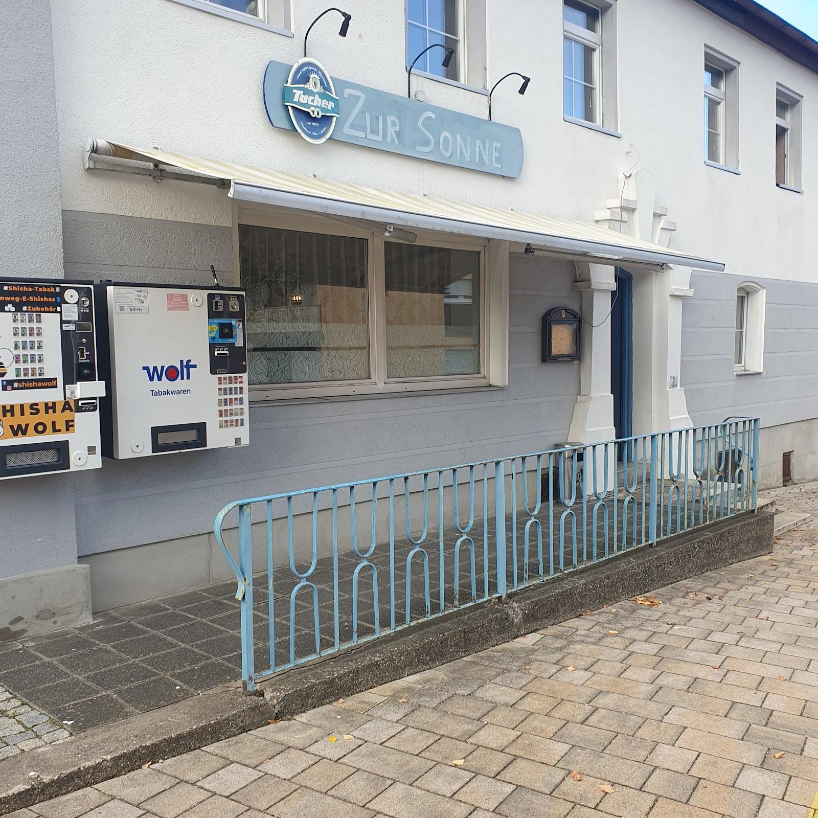 Restaurant "Zur Sonne" in Aurach