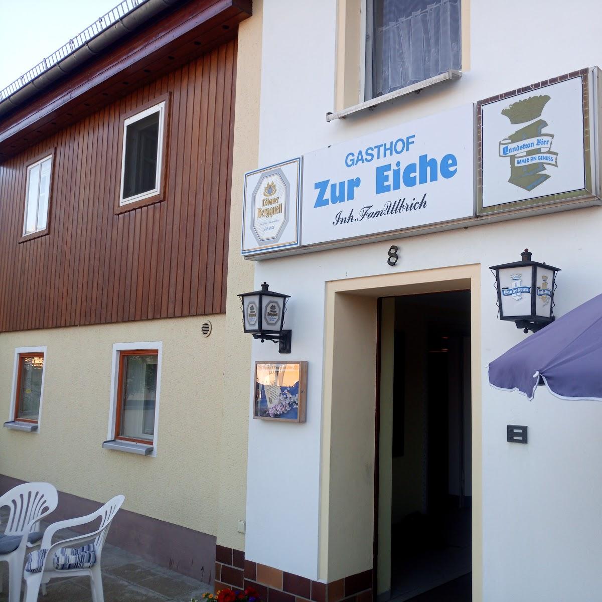 Restaurant "Gaststätte Zur Eiche" in Bernstadt auf dem Eigen