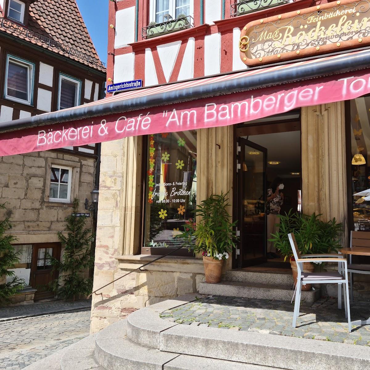 Restaurant "Bäckerei & Cafe Am Bamberger Tor" in Kronach