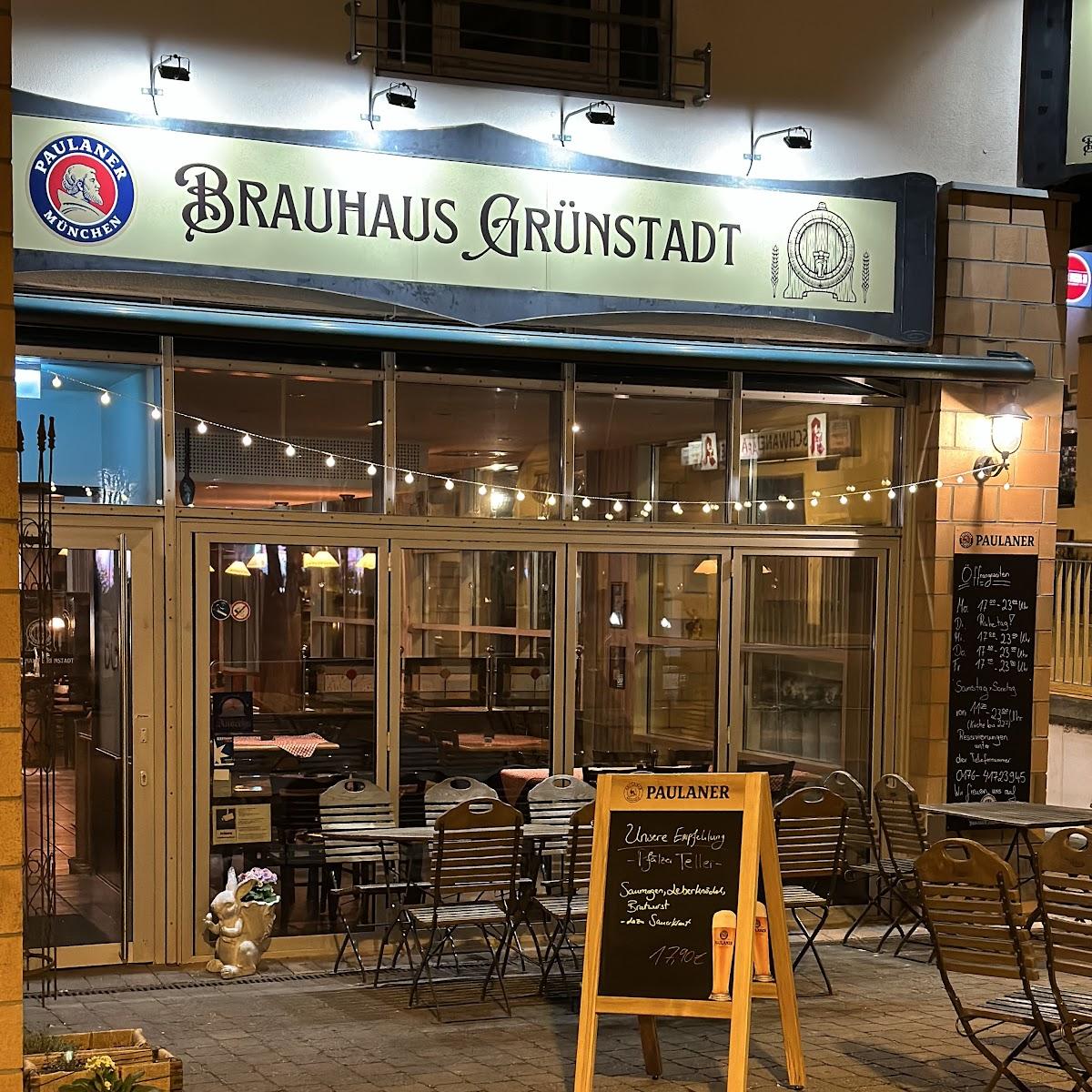 Restaurant "Brauhaus" in Grünstadt