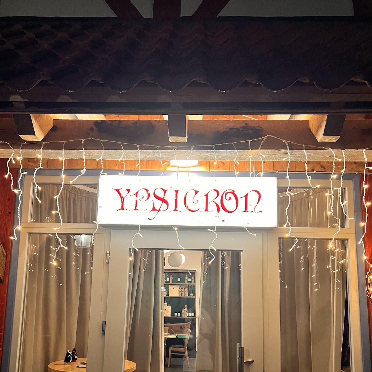 Restaurant "Trattoria Ypsicron" in Felsberg