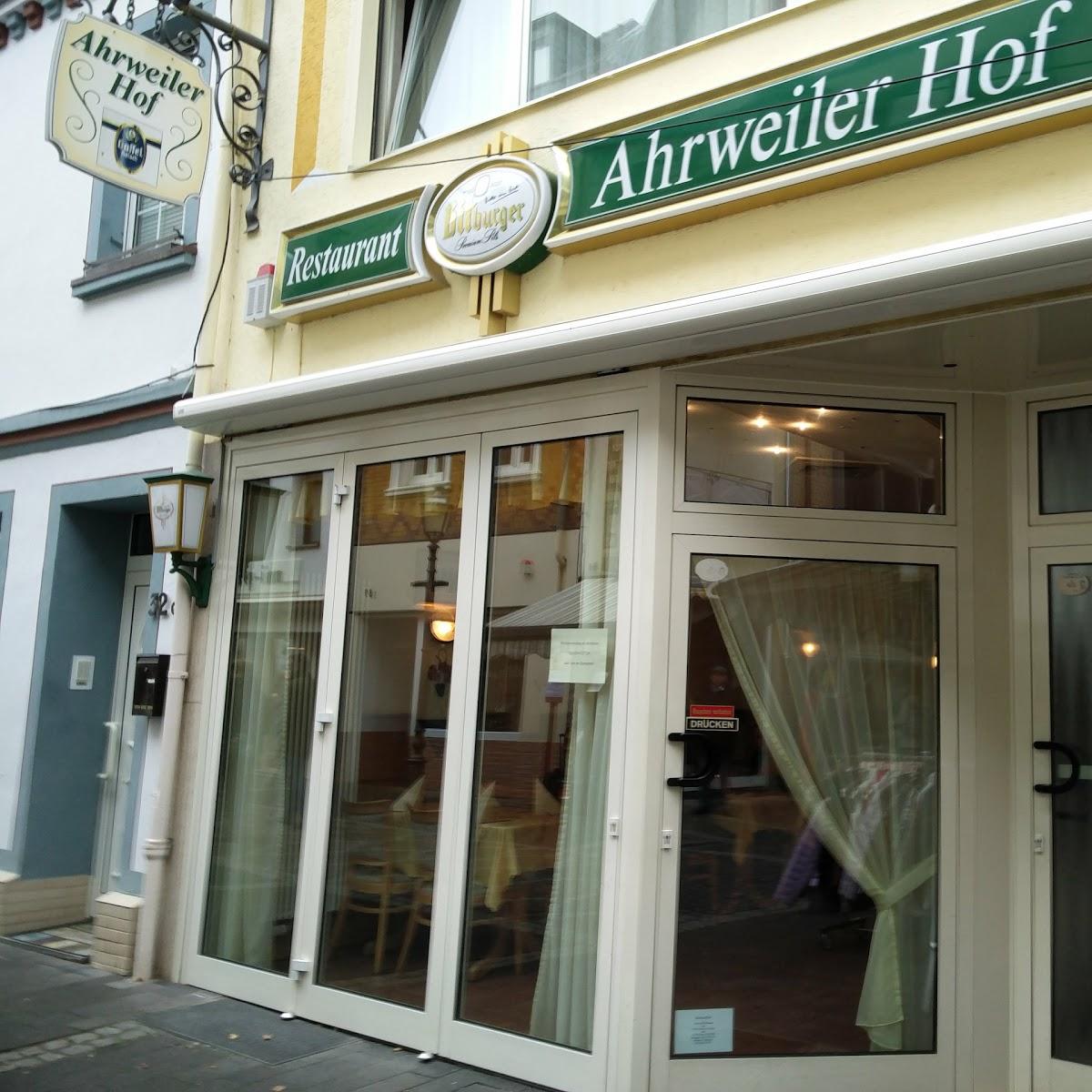 Restaurant "Ahrweiler Hof" in  Neuenahr-Ahrweiler