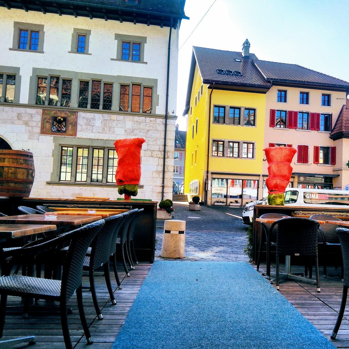 Restaurant "Gasthof zur alten Post" in Büren an der Aare