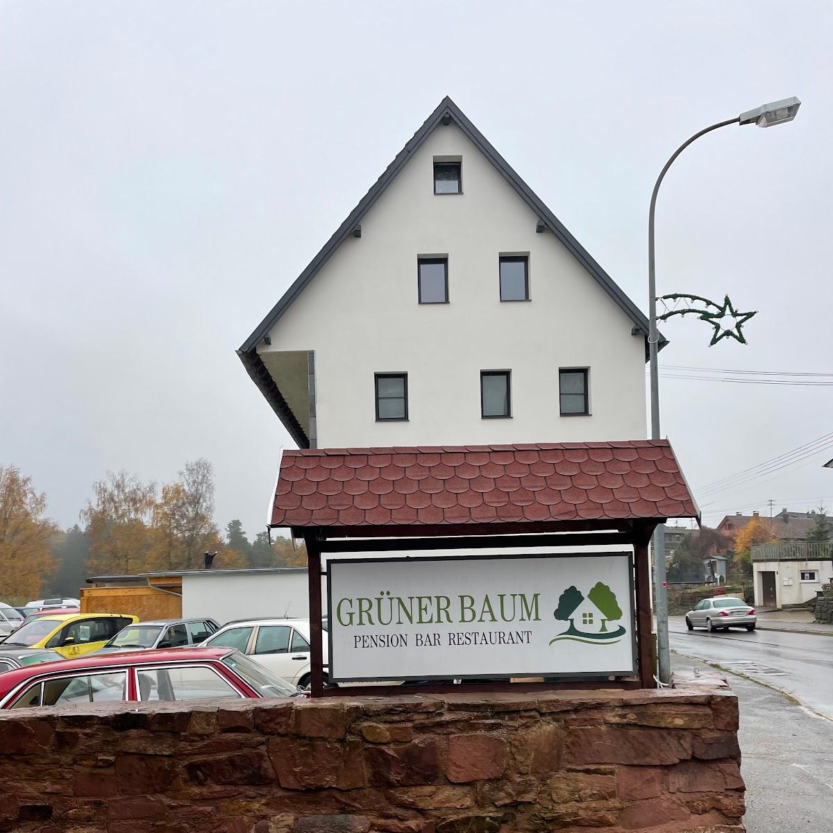 Restaurant "Hotel Grüner Baum" in Schömberg