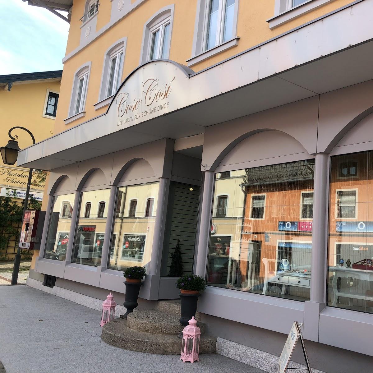 Restaurant "Cose Cosi Café und schöne Dinge" in Holzkirchen