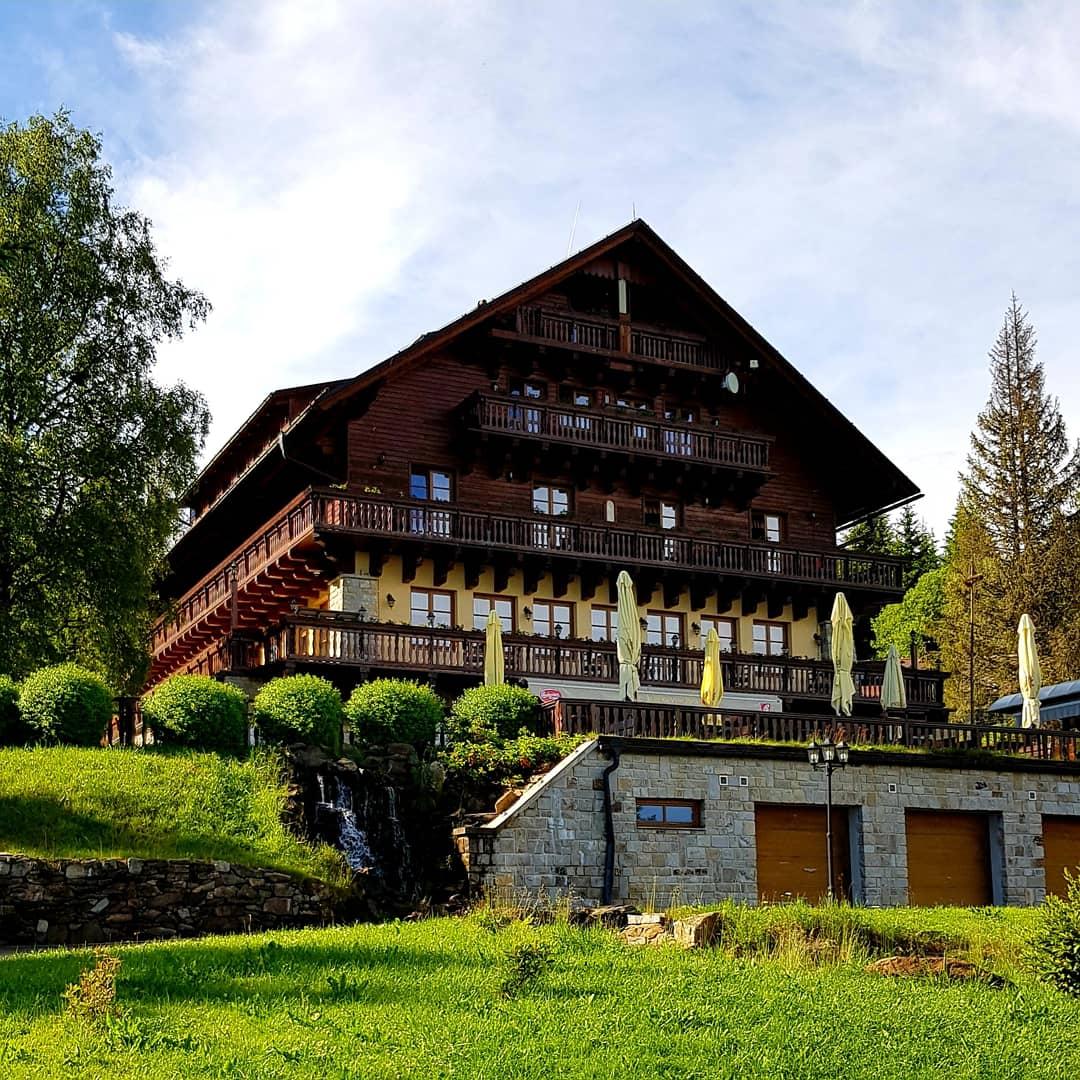 Restaurant "Hotel Alpenblick (Buchwald-Außergefild)" in Vimperk