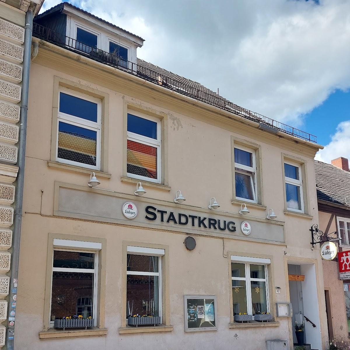 Restaurant "Stadtkrug" in Altentreptow