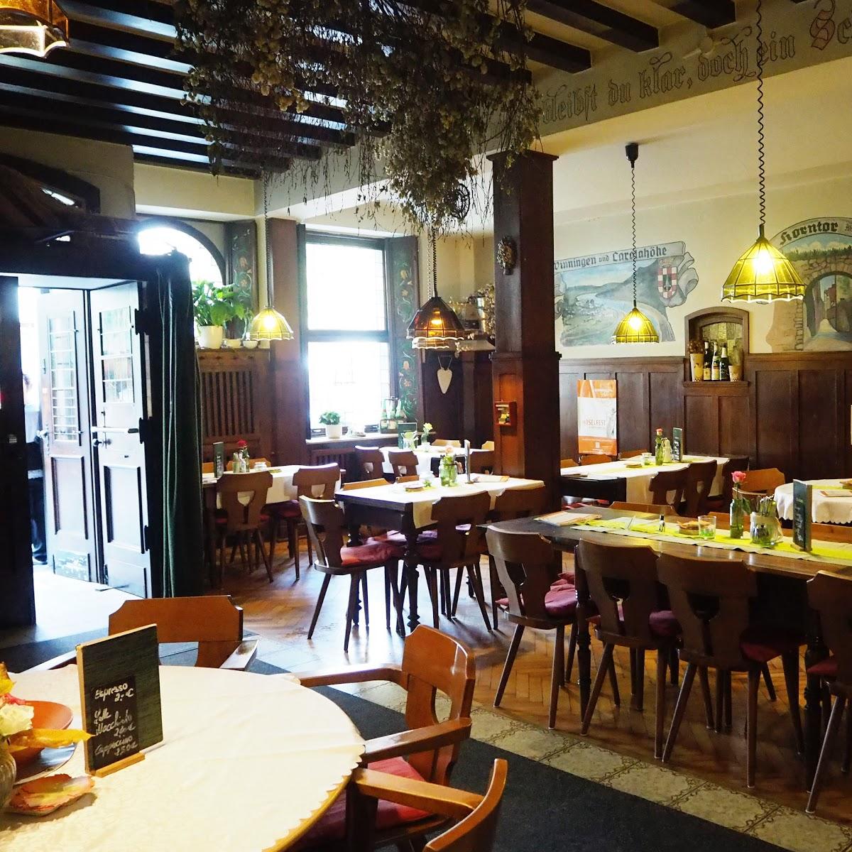 Restaurant "Weinhaus Hoffnung" in Winningen