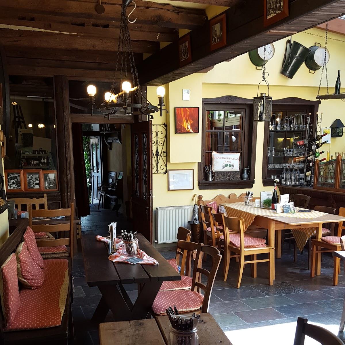 Restaurant "Winzerwirtschaft Barz" in Winningen