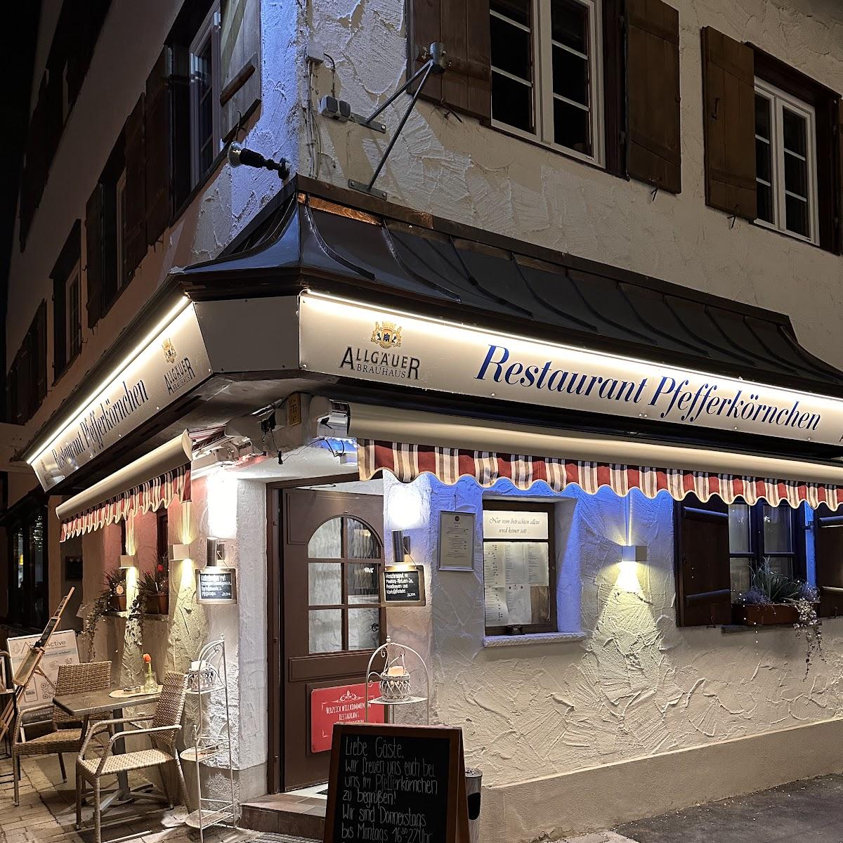 Restaurant "Pfefferkörnchen" in Oberstdorf