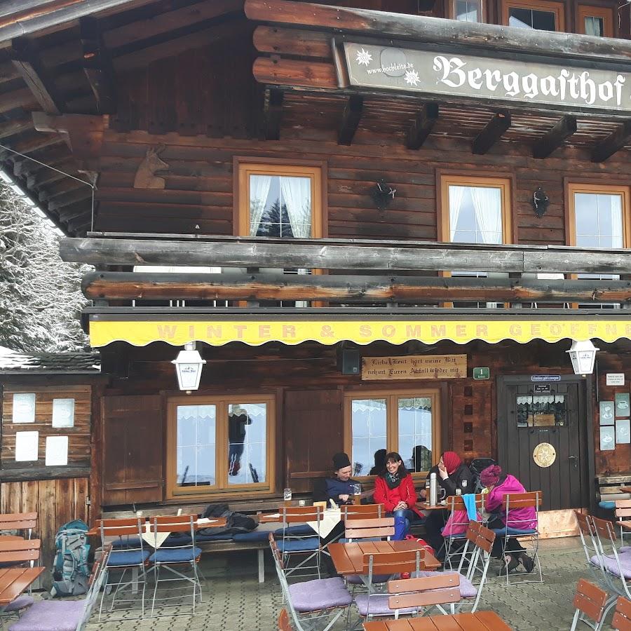 Restaurant "Berggasthof Hochleite - Laurian Bot" in Oberstdorf