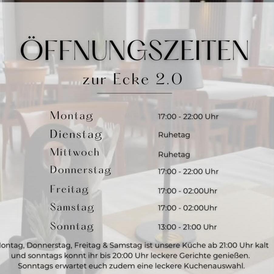 Restaurant "Zur Ecke 2.0" in Geestland