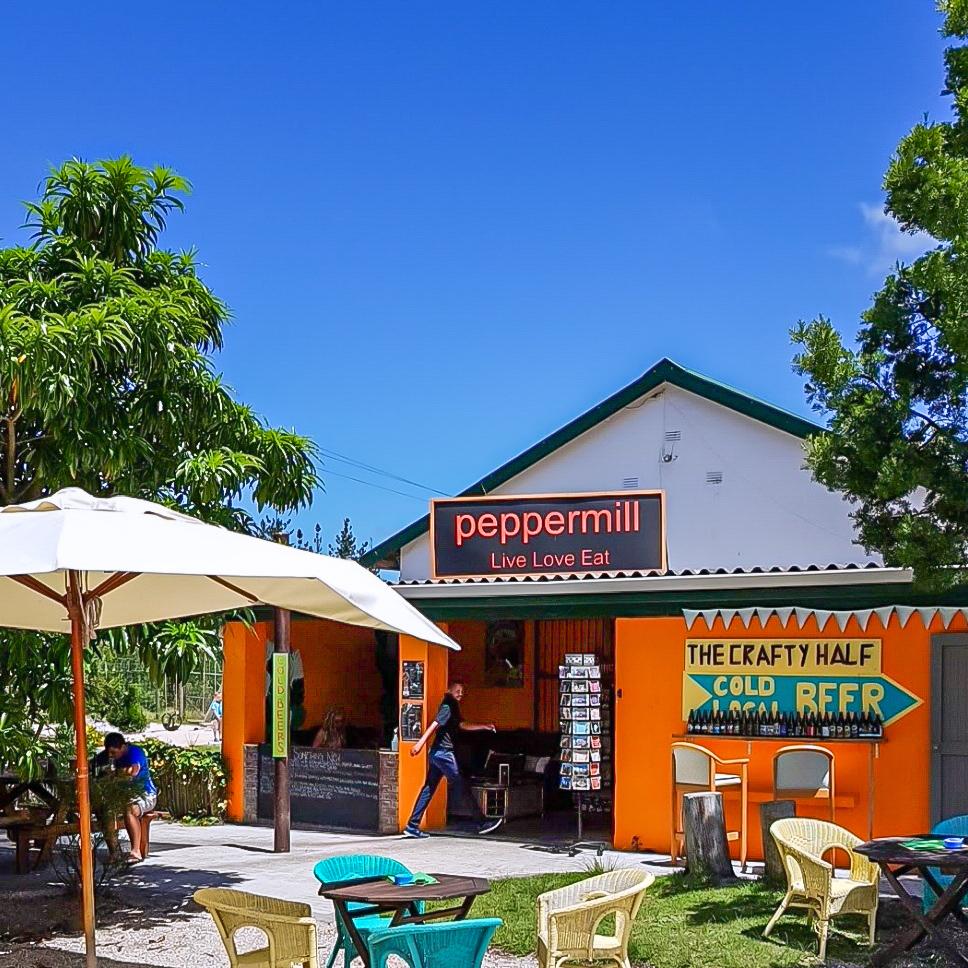Restaurant "Peppermill Cafe" in Plettenberg Bay