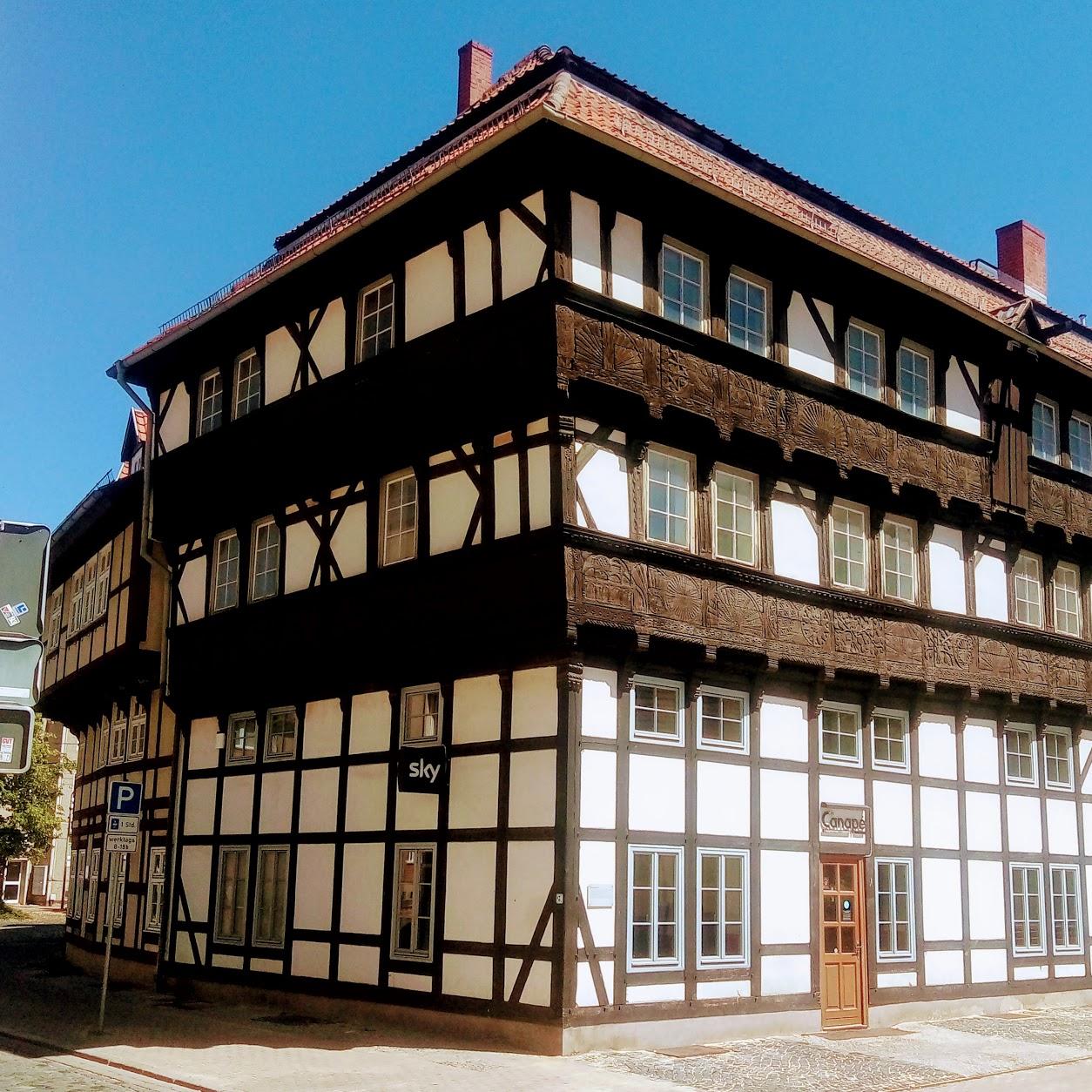 Restaurant "Café Canapé" in Halberstadt