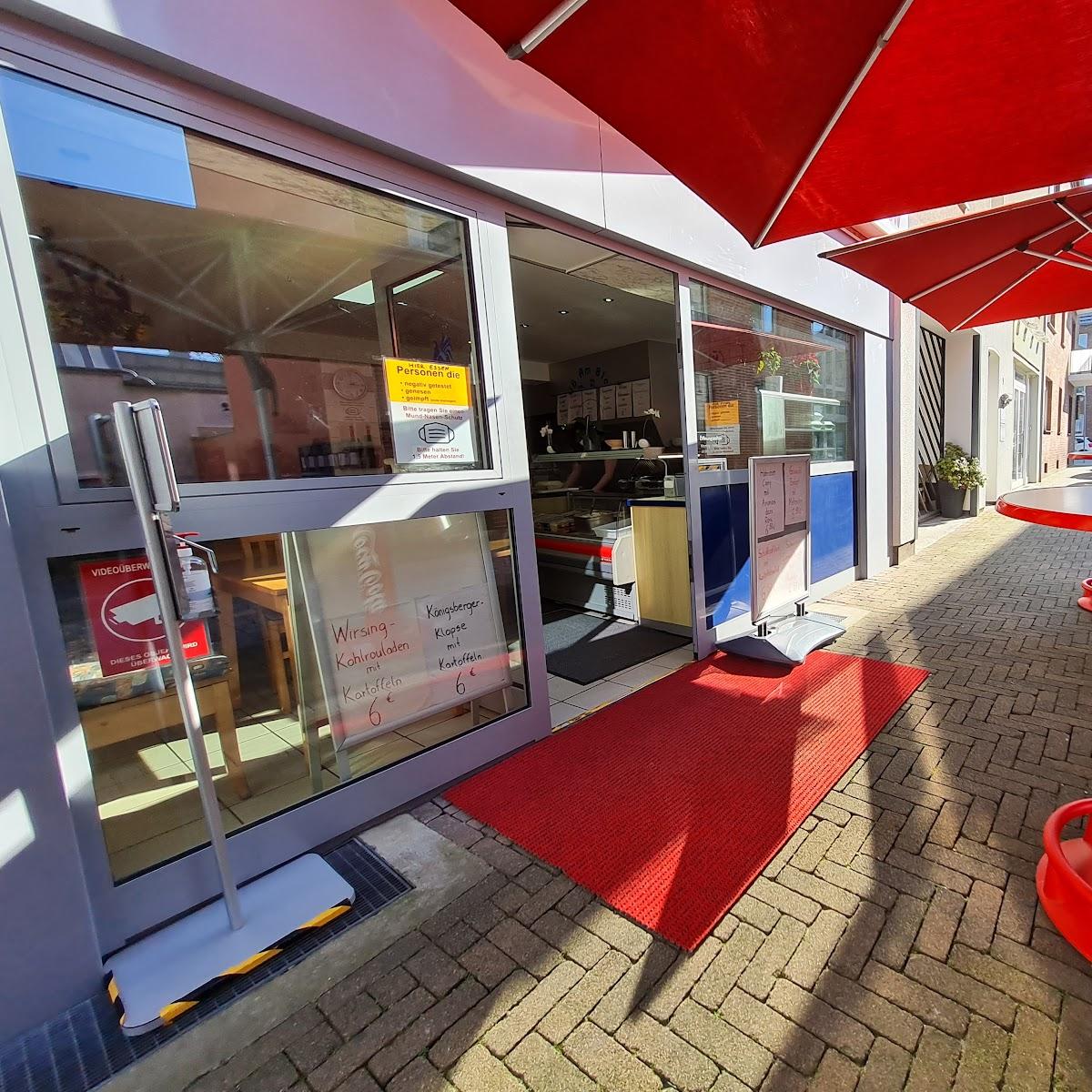 Restaurant "Am Blauen Hahn" in Wesel