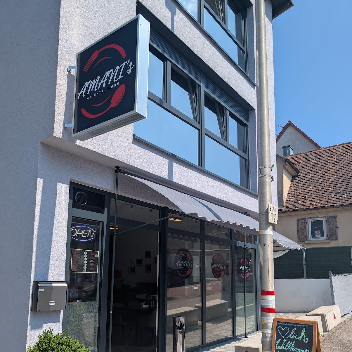 Restaurant "Amani´s Orient Kitchen" in Crailsheim