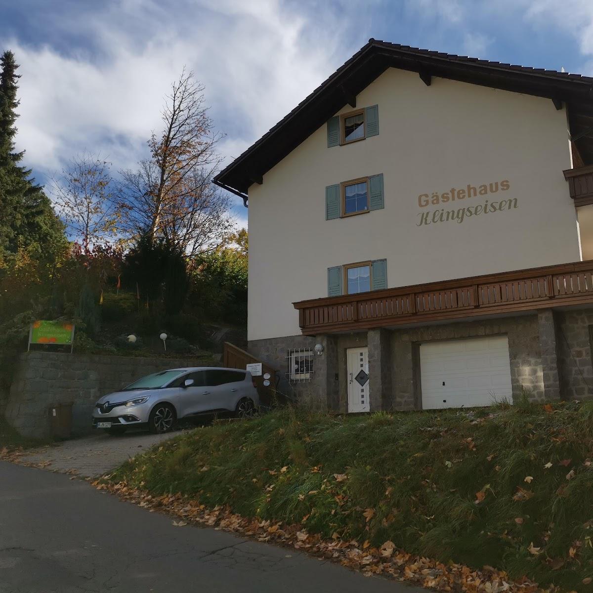 Restaurant "Gästehaus Klingseisen" in Lam