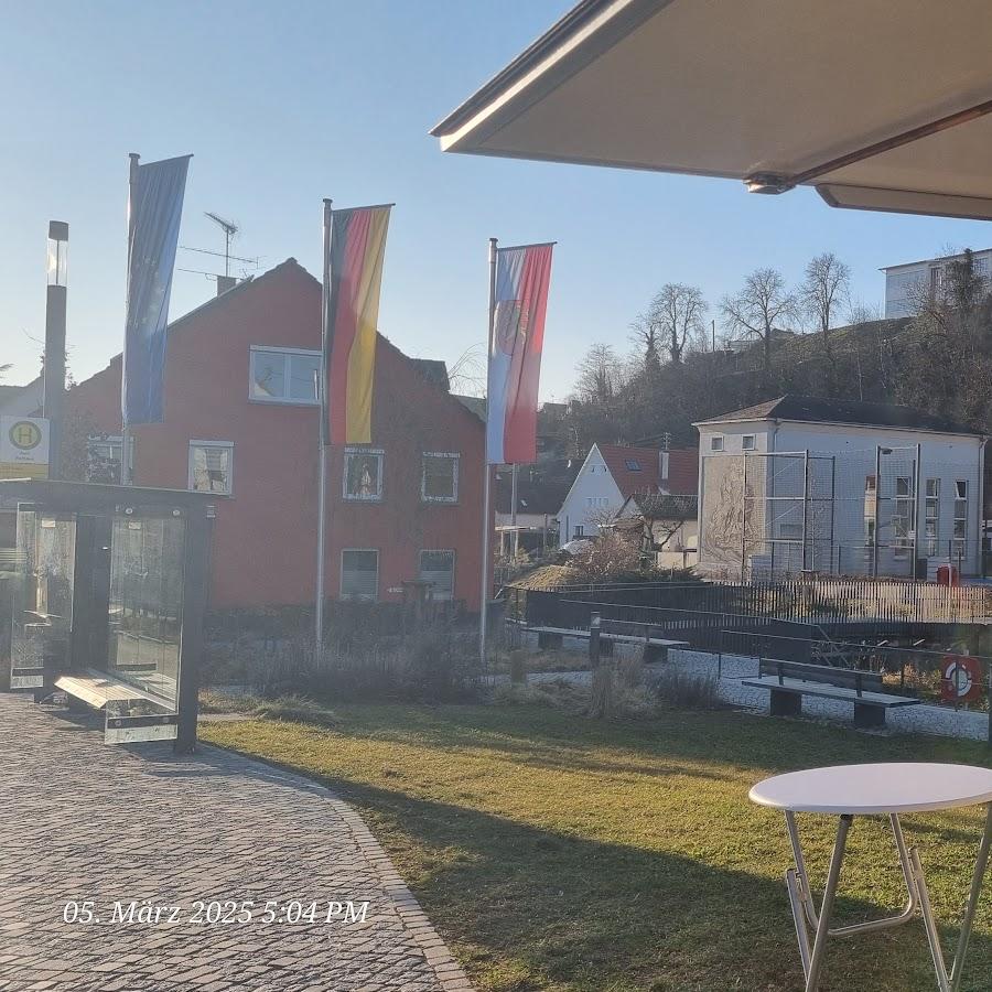 Restaurant "Green Palmyra" in Aach