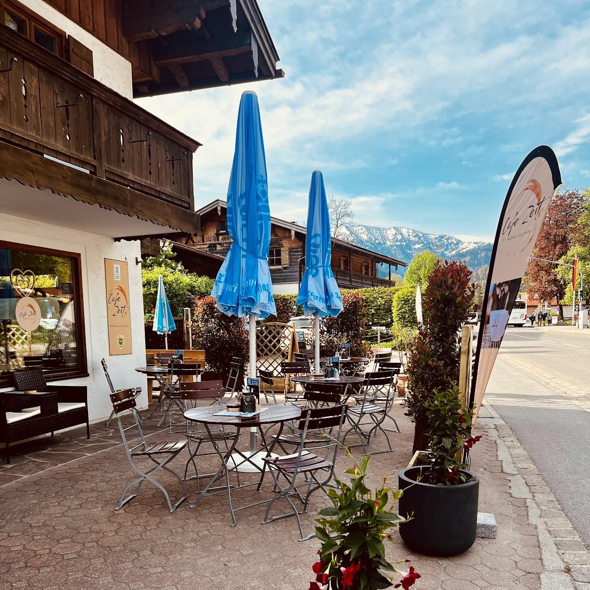 Restaurant "Cafe Zeit" in Kreuth