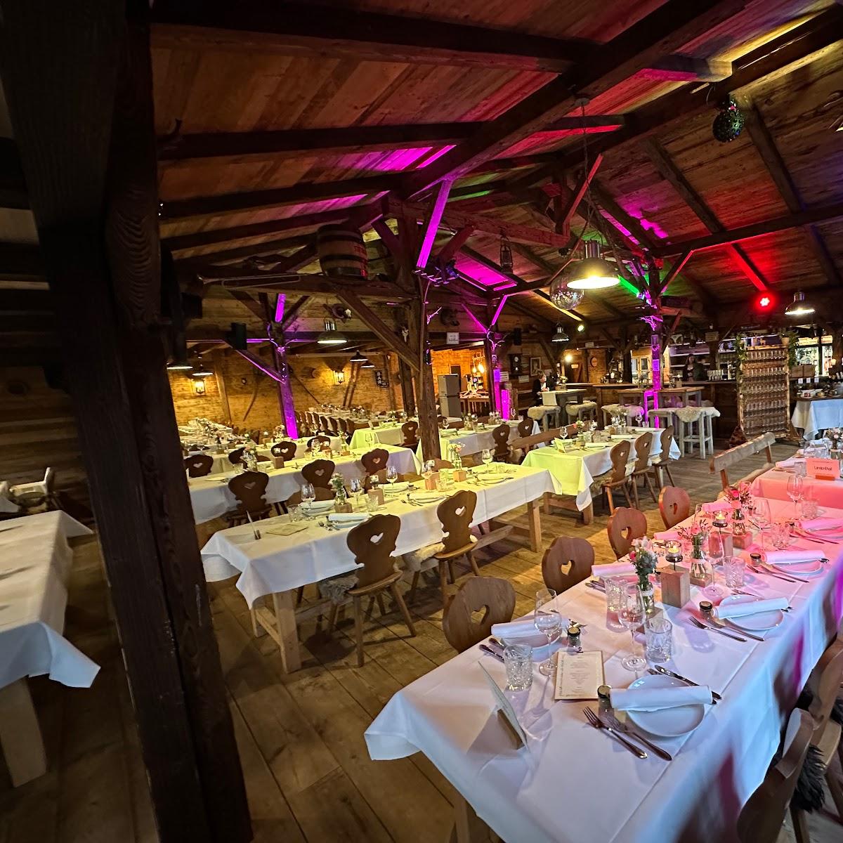 Restaurant "Franjos Almhütte" in Ascheberg