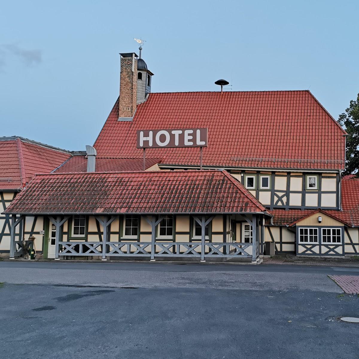 Restaurant "Landhotel am Mittelpunkt" in Vogtei