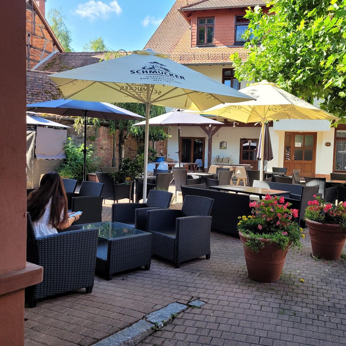 Restaurant "1PluS1 Bistro Café" in Erbach