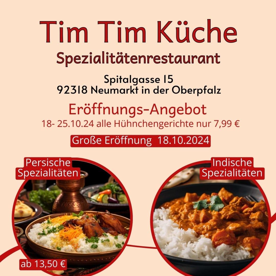 Restaurant "Tim Tim küche ( Indian Restaurant)" in Neumarkt in der Oberpfalz