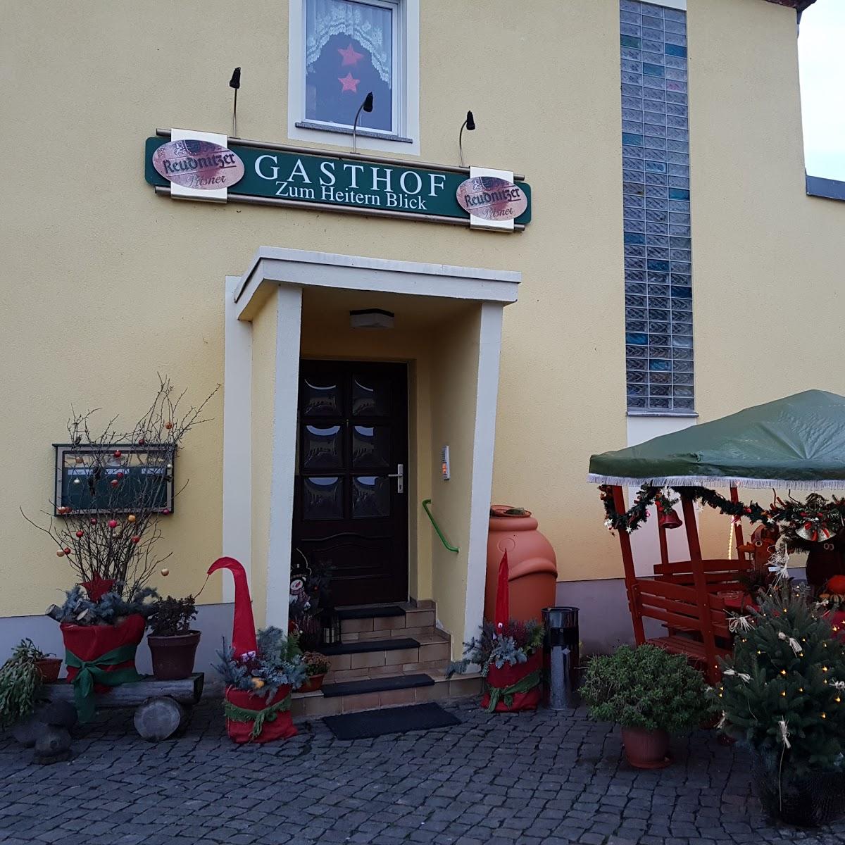 Restaurant "Gasthof  Zum Heitern Blick " in Lossatal