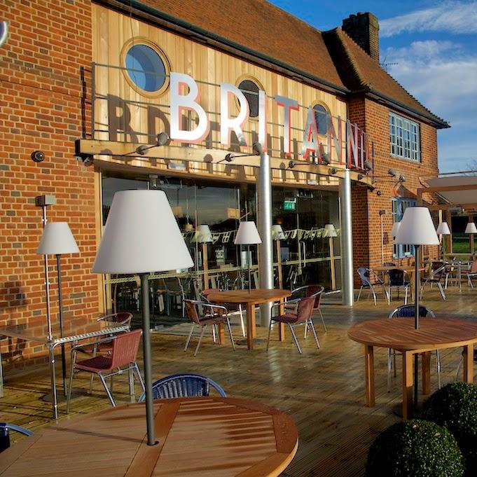 Restaurant "Britannia" in 