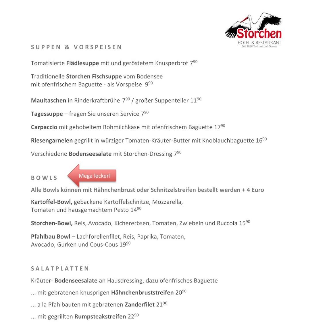 Restaurant "Restaurant Storchen" in Uhldingen-Mühlhofen