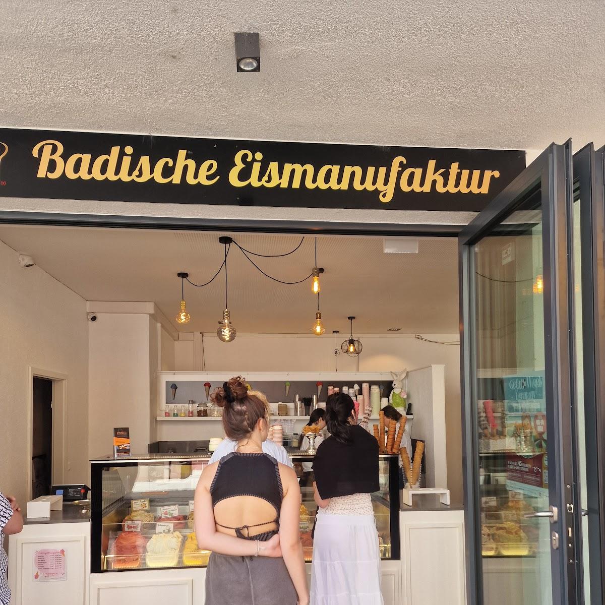 Restaurant "Badische Eismanufaktur" in Meißenheim