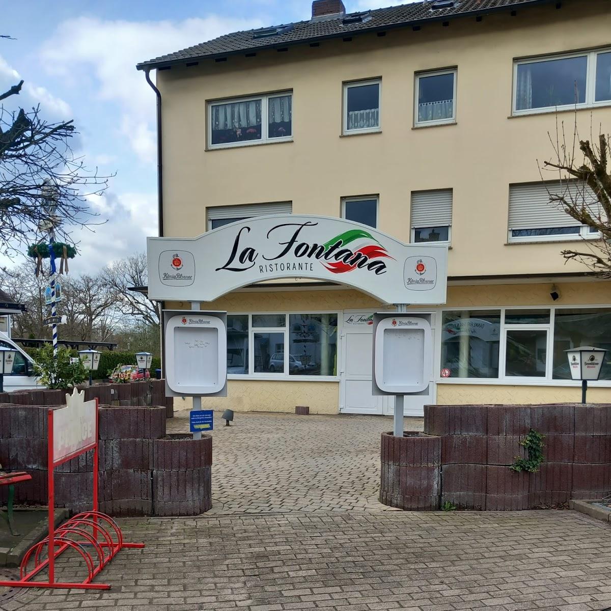 Restaurant "La Fontana" in Löhne