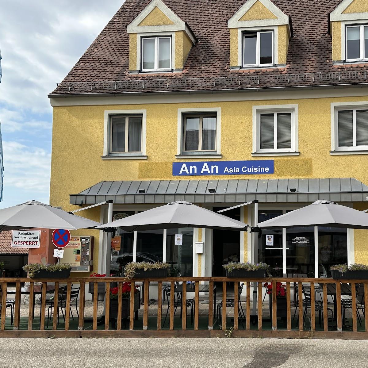 Restaurant "An An Asia Cuisine" in Feuchtwangen