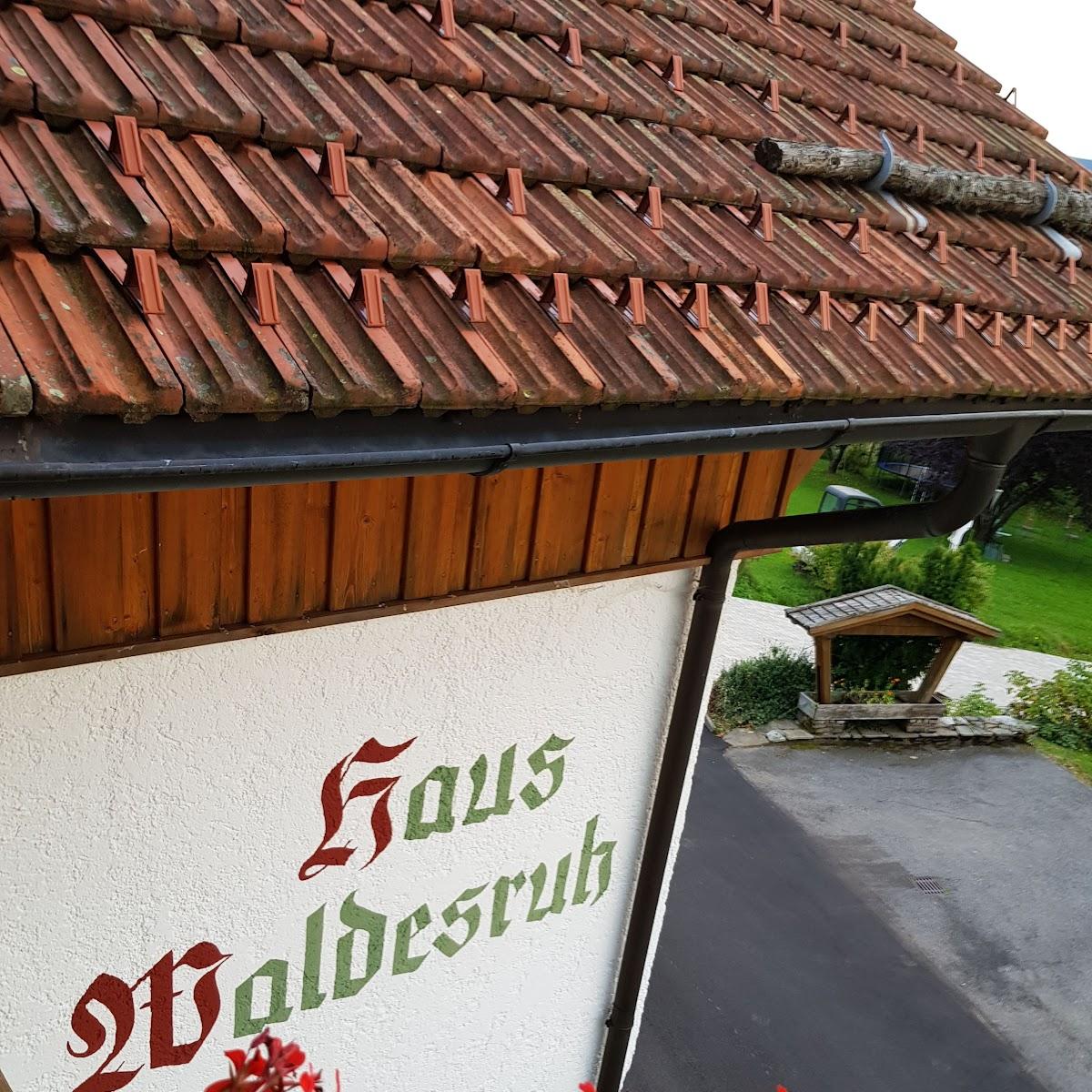 Restaurant "Pension Haus Waldesruh" in Lohberg