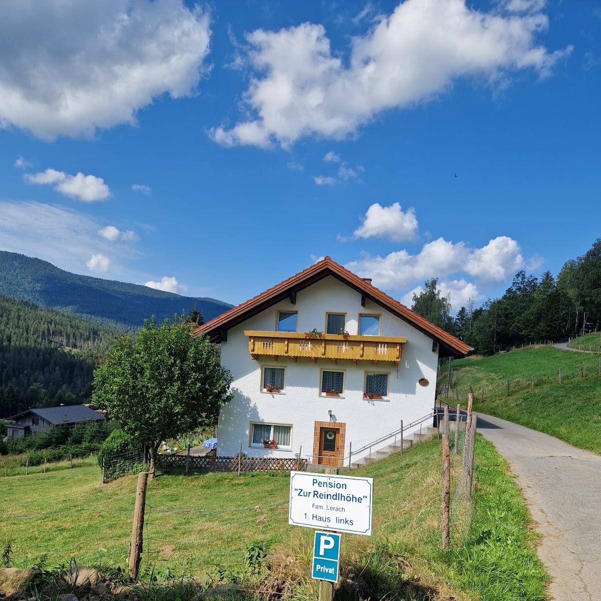 Restaurant "Pension „zur Reindlhöh”" in Lohberg