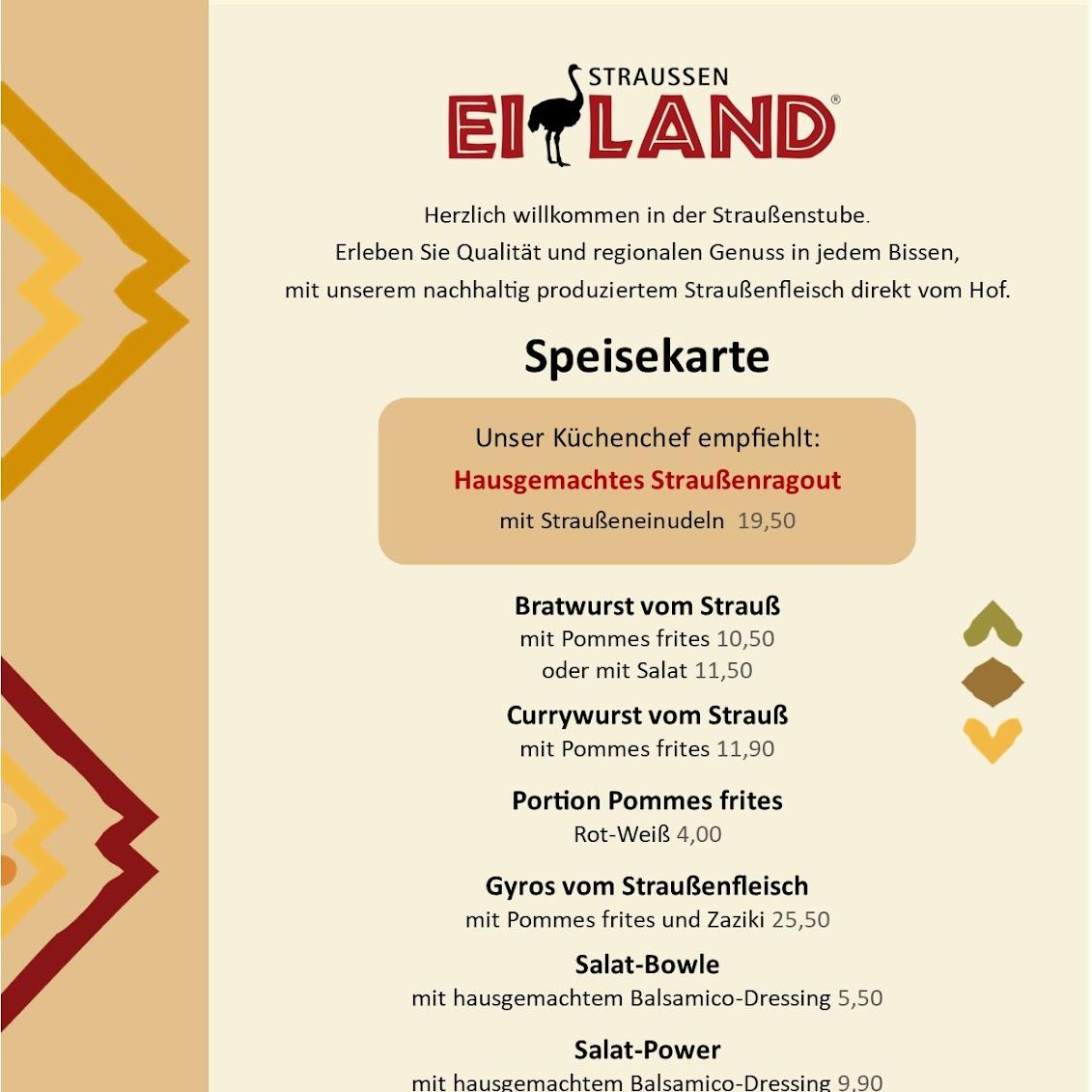 Restaurant "Straussen Eiland (Straussenstube)" in Leipheim