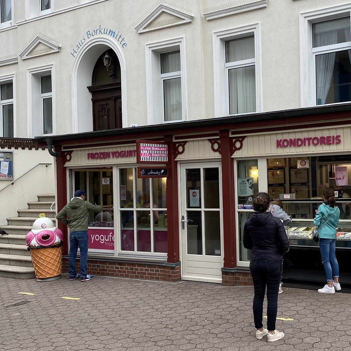 Restaurant "Kleine er Eiskonditorei" in Borkum