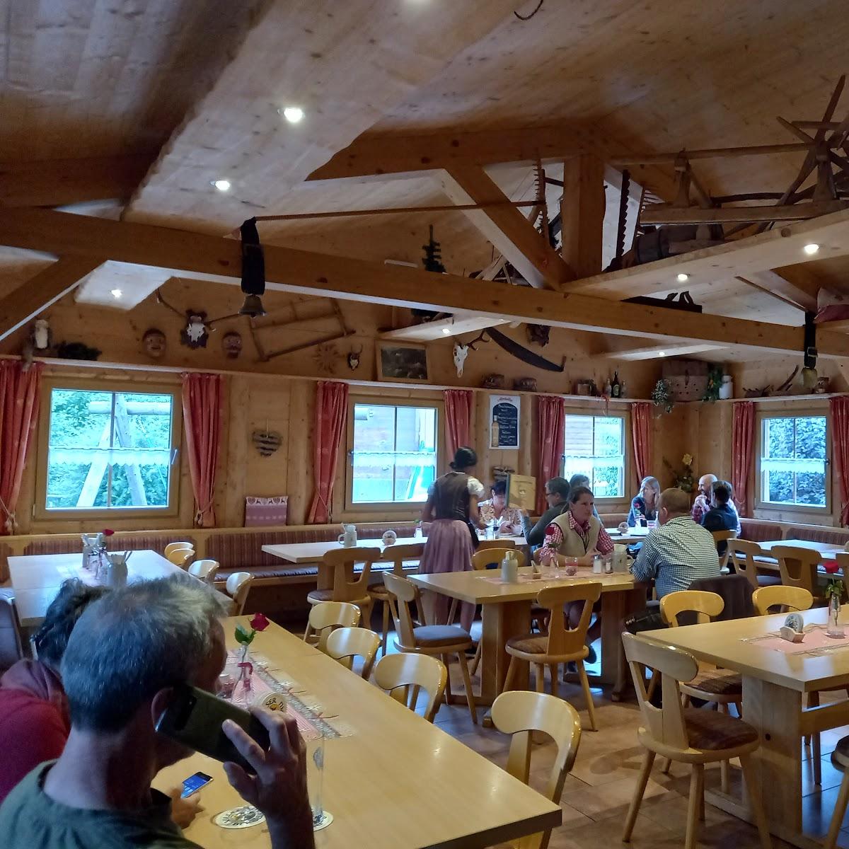 Restaurant "Hirschbachalm" in Höfen