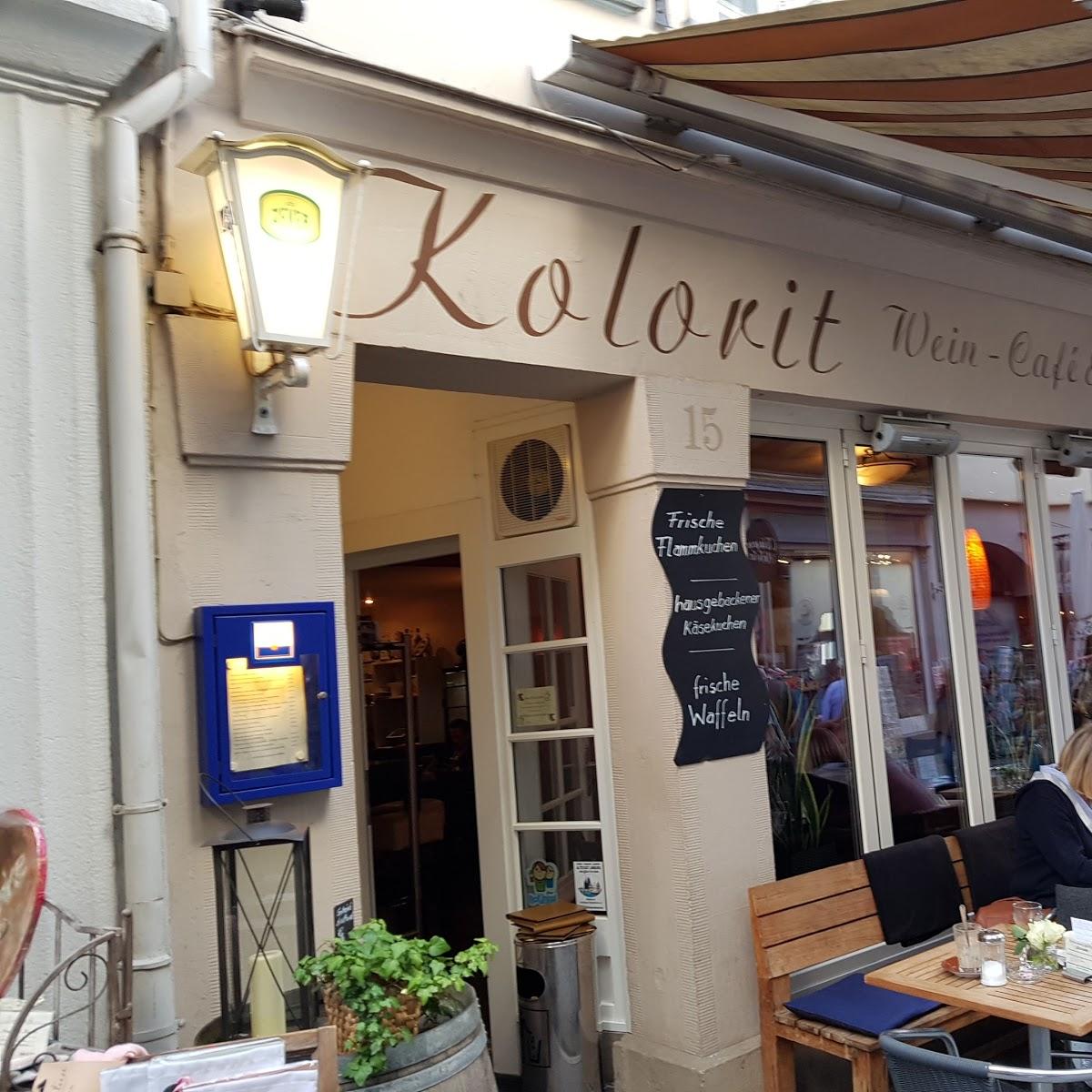 Restaurant "Café Kolorit" in Limburg an der Lahn