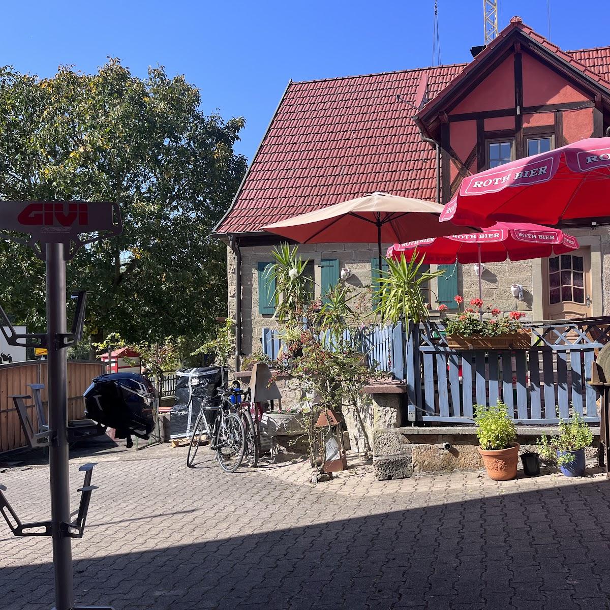 Restaurant "SteigerBike Café" in Oberschwarzach