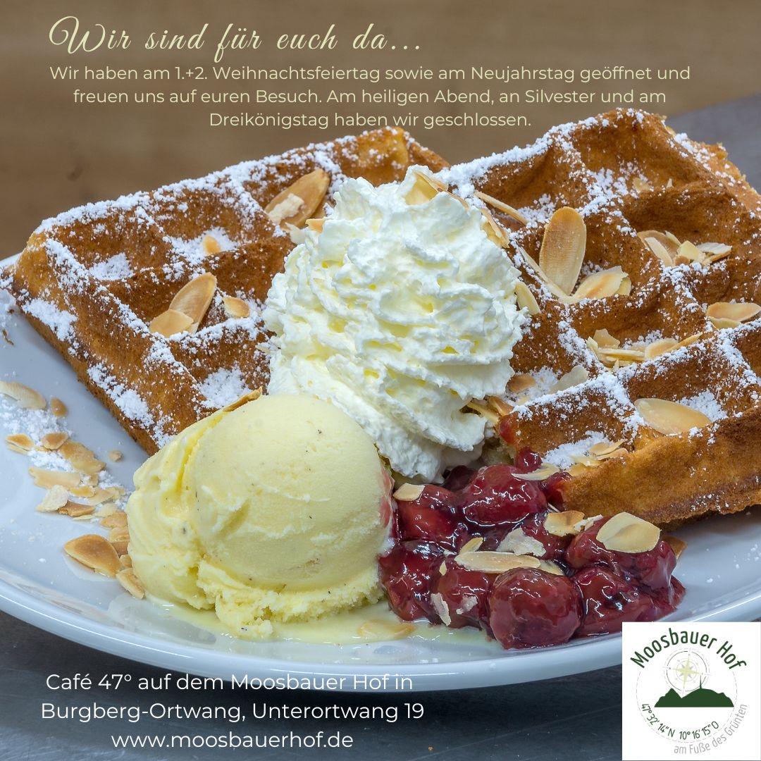 Restaurant "Cafè 47° Grad" in Burgberg im Allgäu