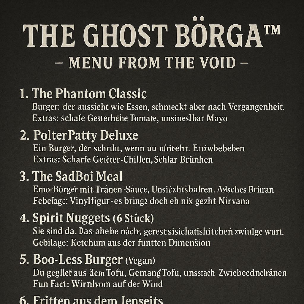 Restaurant "The Ghost Börga" in Freihung
