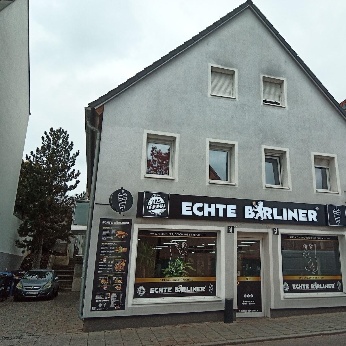 Restaurant "ECHTE BÄRLINER" in Gersthofen