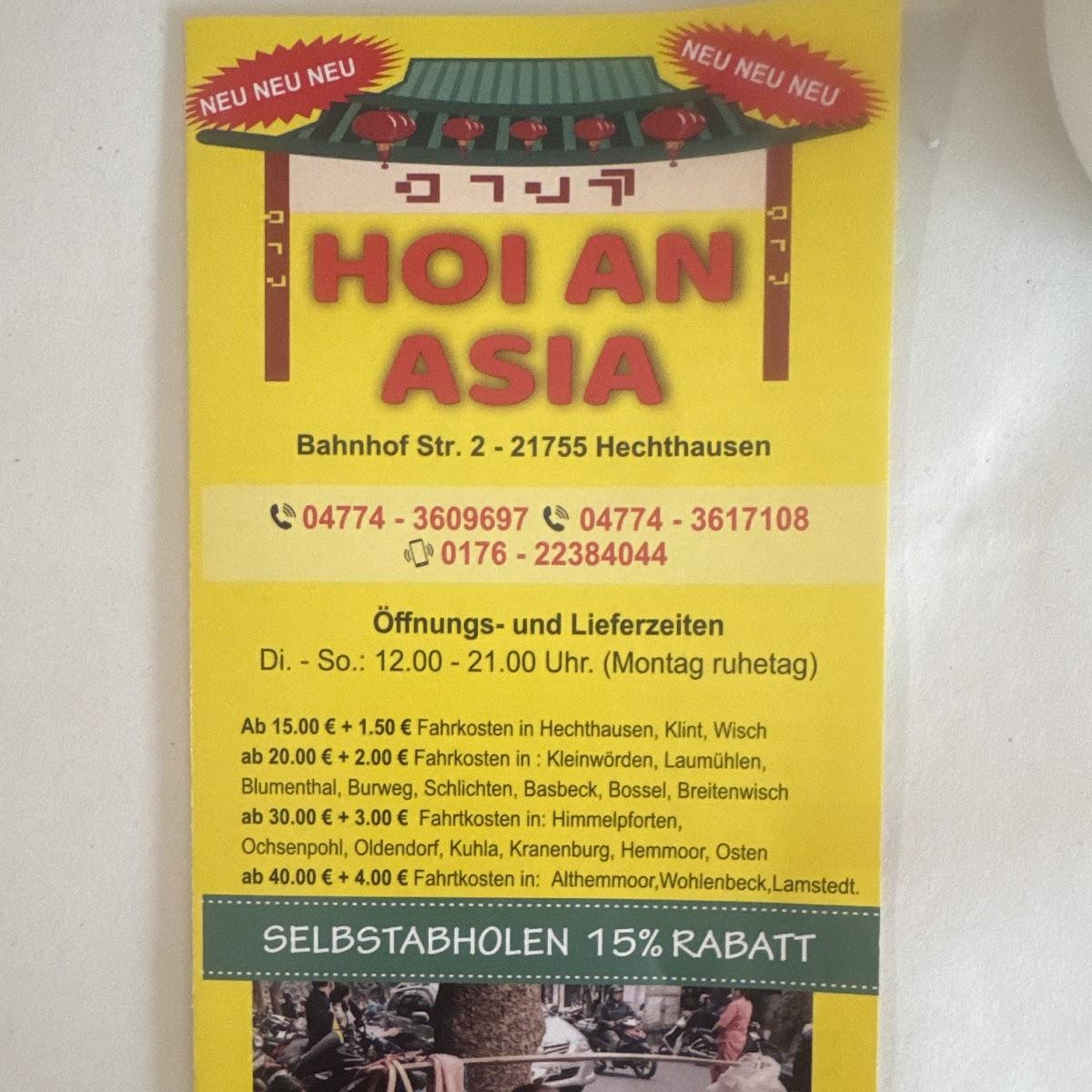 Restaurant "HOI AN ASIA" in Hechthausen