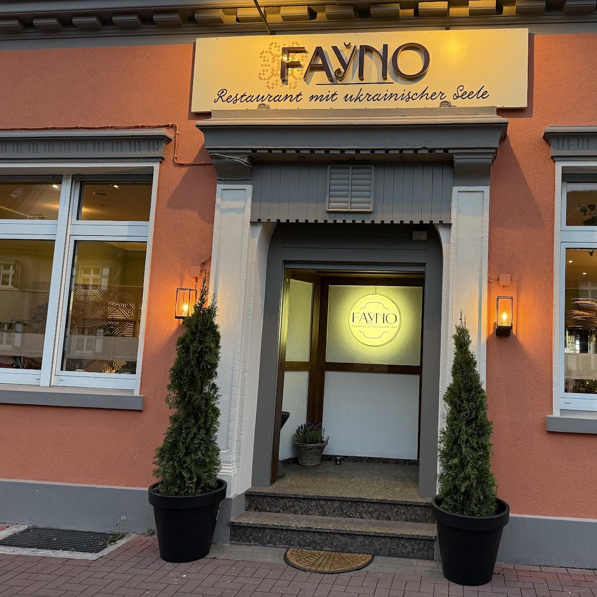 Restaurant "Restaurant FAYNO" in Datteln