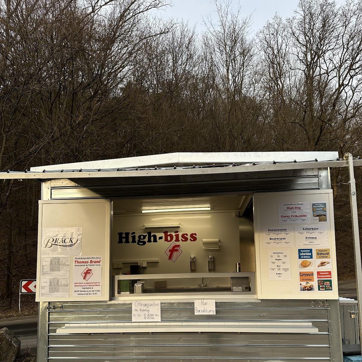 Restaurant "High-biss - Imbiss zum Highwalk" in Rotenburg an der Fulda