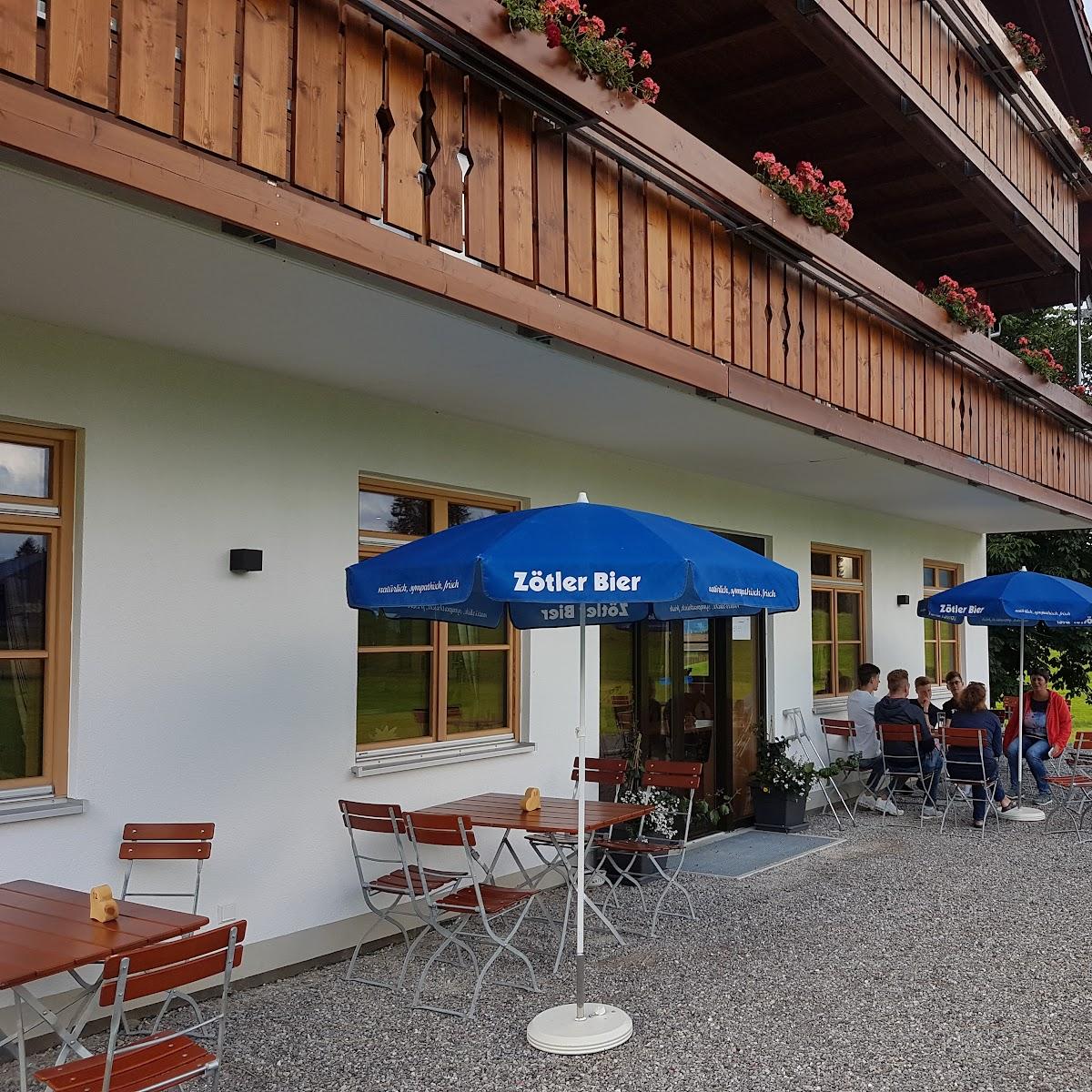 Restaurant "Am Burgstall" in Bolsterlang