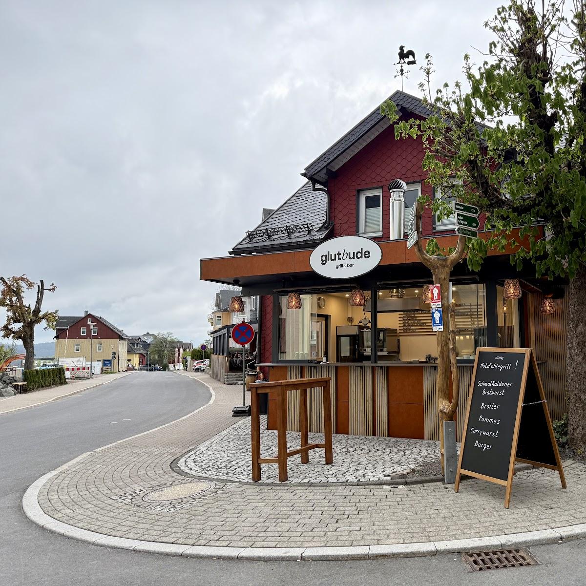 Restaurant "Glutbude Grill & Bar" in Oberhof