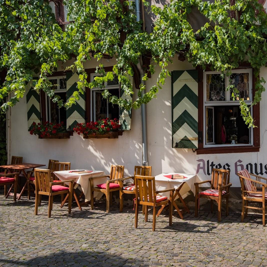 Restaurant " Altes Haus " in Bacharach